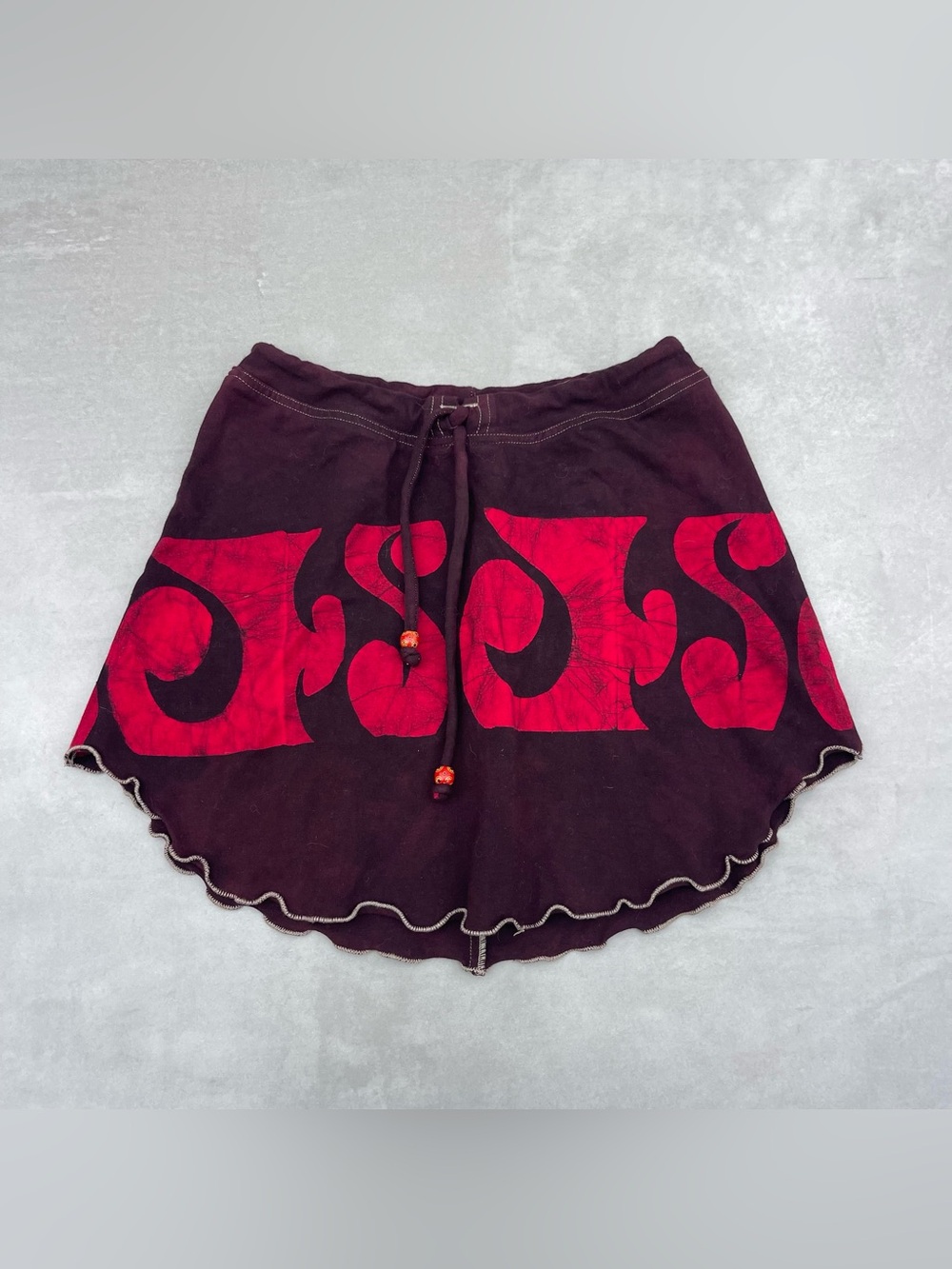 Y2K Mini Beach Skirt